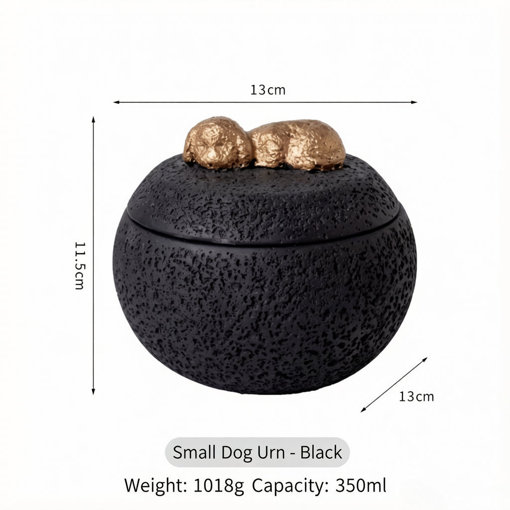 Pet Urn Pet Funeral Urn Cat Dog Aftermath Commemorative Box Urn Cremation Storage Box Funeral Supplies Cross-border