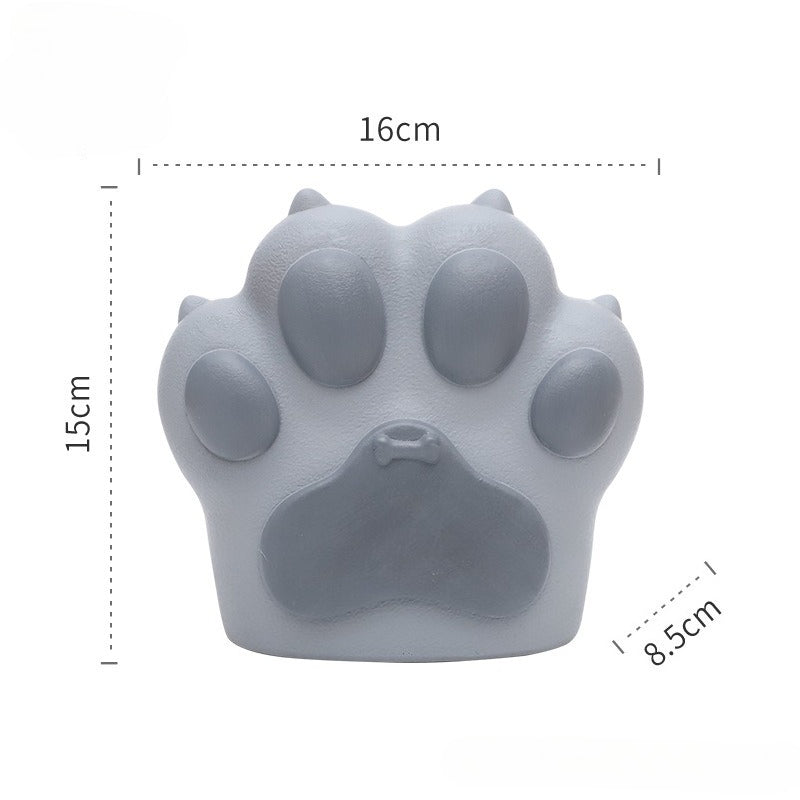 Pet Grave Marker Foreign Trade Cross-border pet cat claw urn lettering pet funeral souvenir resin handicraft animal comfort box
