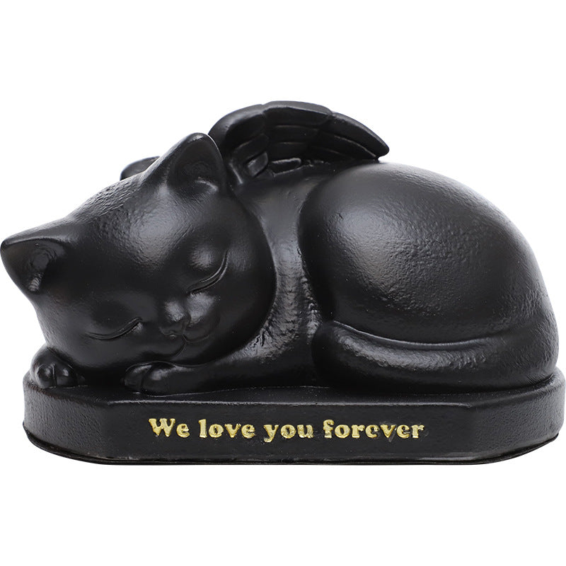 Pet Grave Marker Resin Creative Pet Dog Dog Urn Animal Cat Love Pet Coffin Memorial Box Funeral Supplies