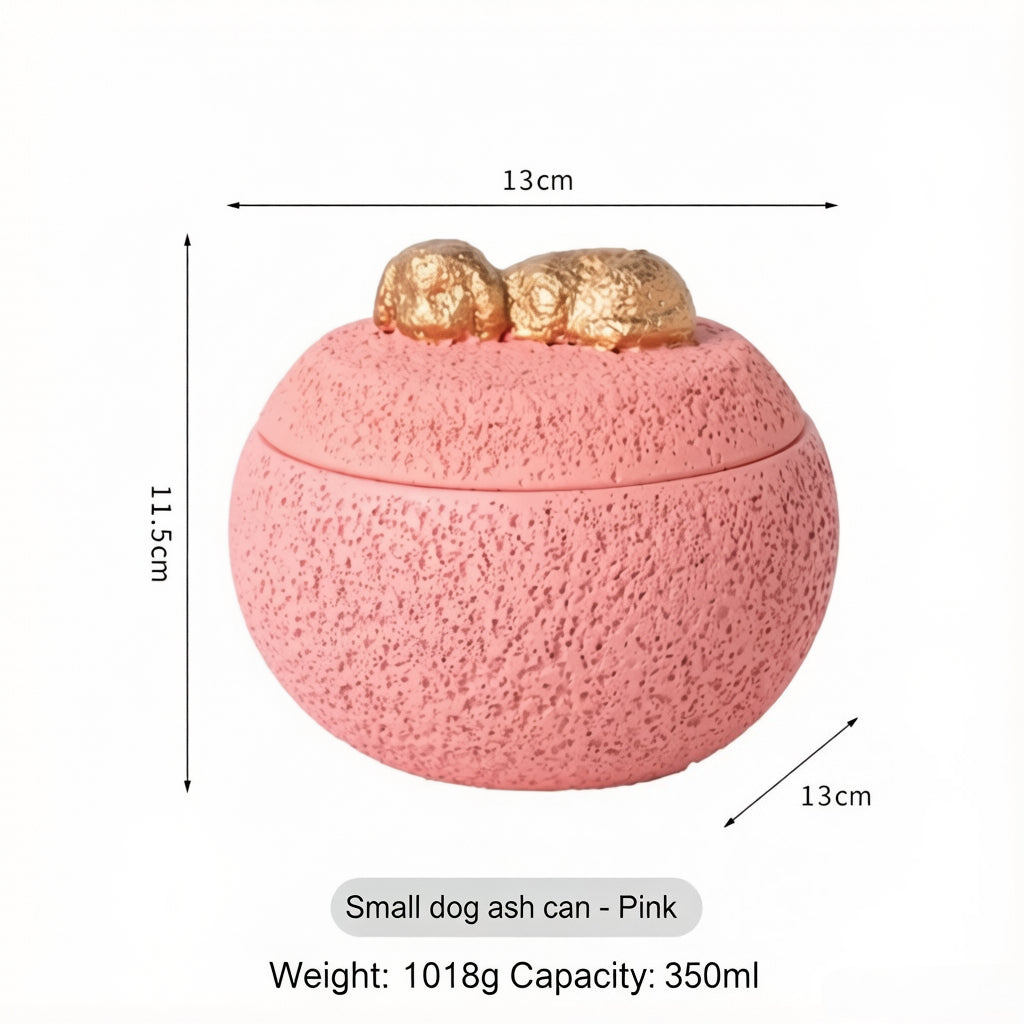 Pet Urn Pet Funeral Urn Cat Dog Aftermath Commemorative Box Urn Cremation Storage Box Funeral Supplies Cross-border