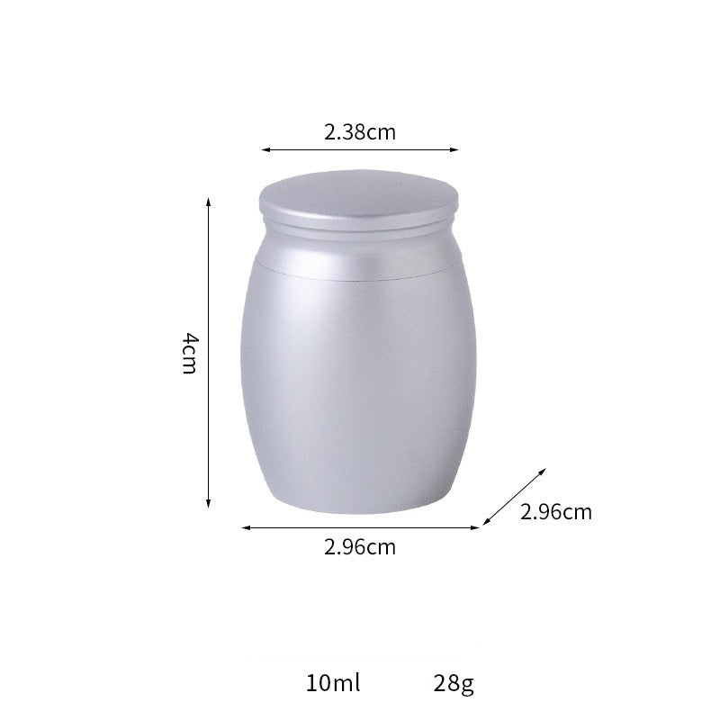 Pet Urn Amazon Explosive Pet Memorial Canned Hair Jar Cone Ash Jar Urn Sealed Pet Funeral with Lid