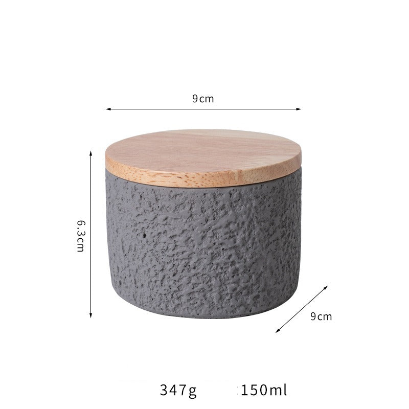 Pet Urn Pet Urn Dog Cat Memorial Jar Pet Death Cremation Urn Moisture-proof Cement Jar Funeral Supplies